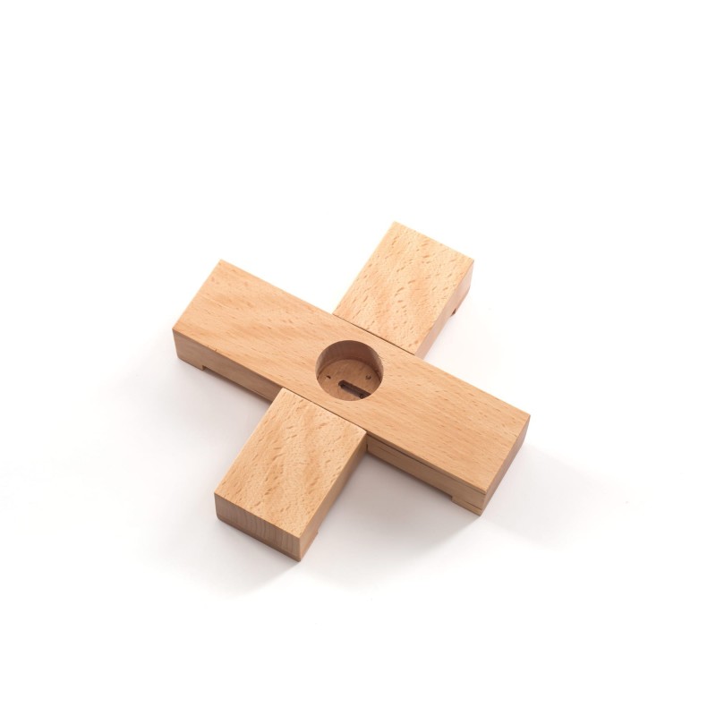 SELETTI Linea Pied/Base en bois pour lampe