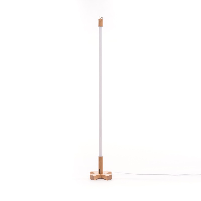 SELETTI Linea Pied/Base en bois pour lampe