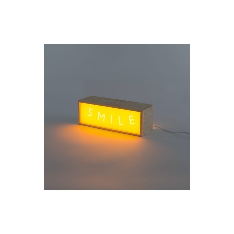 SELETTI lighthink_boxes box bois léger - Cm.30x10,5 h.10,5