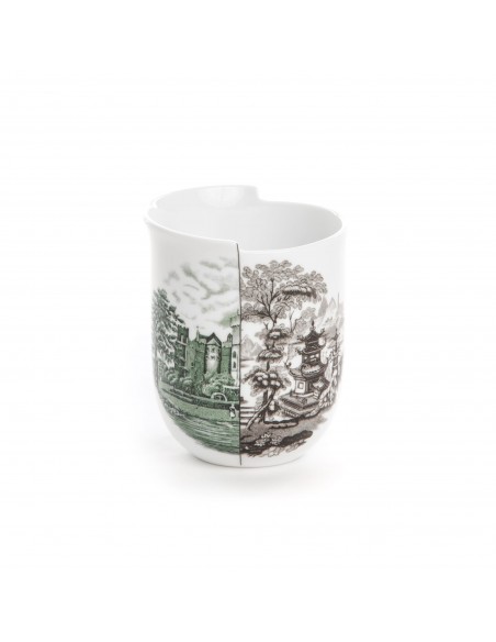 SELETTI Hybrid Porcelain drinking cup  - Fedora