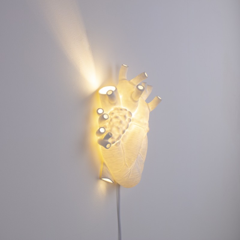 SELETTI Lampe en forme de Coeur - Applique