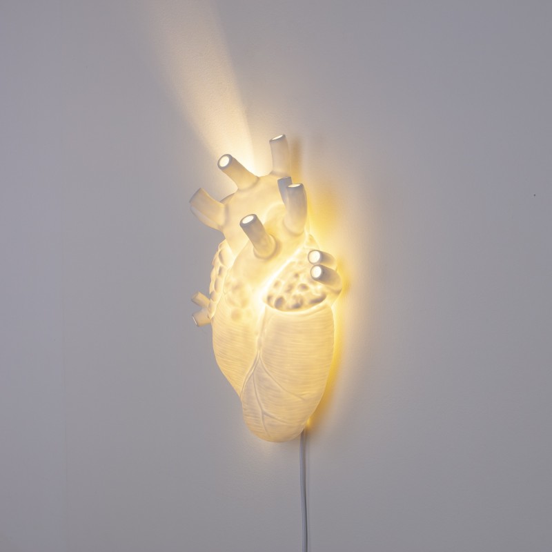 SELETTI Lampe en forme de Coeur - Applique