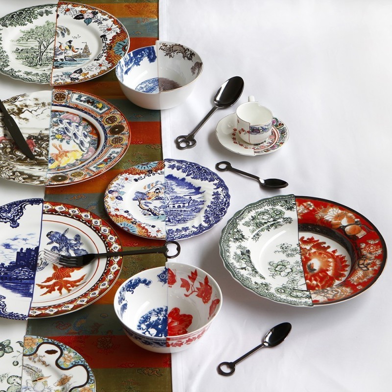 SELETTI Hybrid Porcelain Soup bowl - Cecilia
