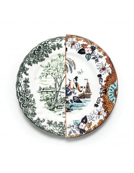 SELETTI Hybrid Assiette Porcelaine - Ipizia