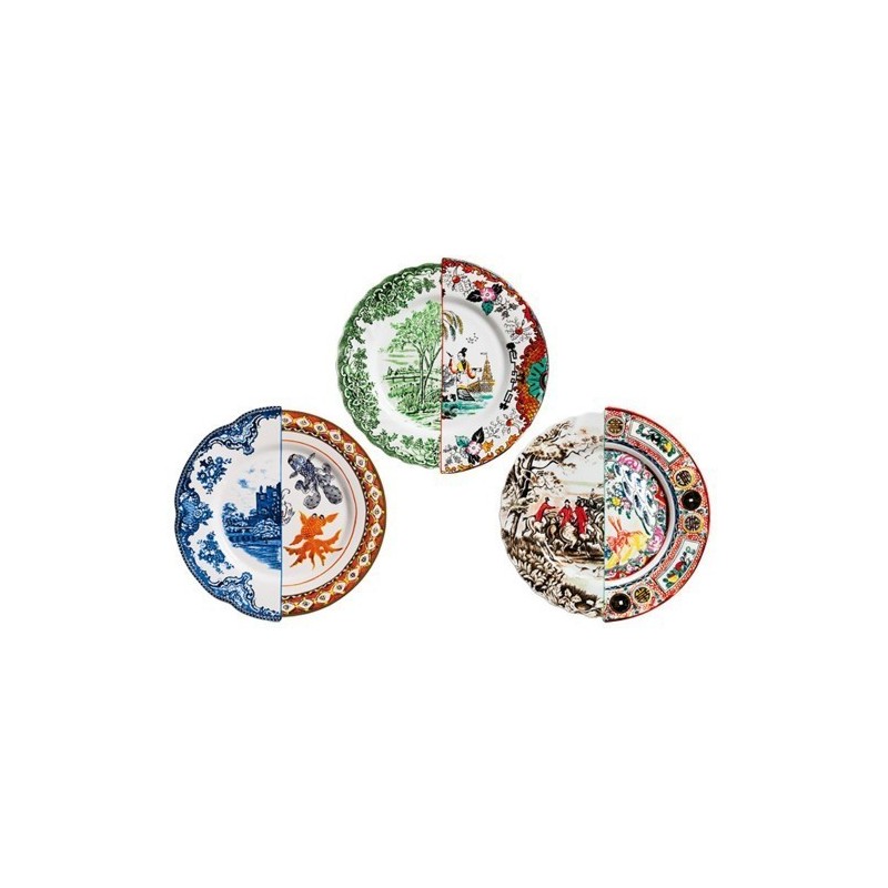 SELETTI Hybrid Porcelain Plate - Ipizia