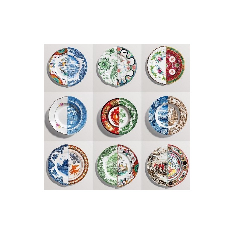 SELETTI Hybrid Porcelain Plate - Eusapia