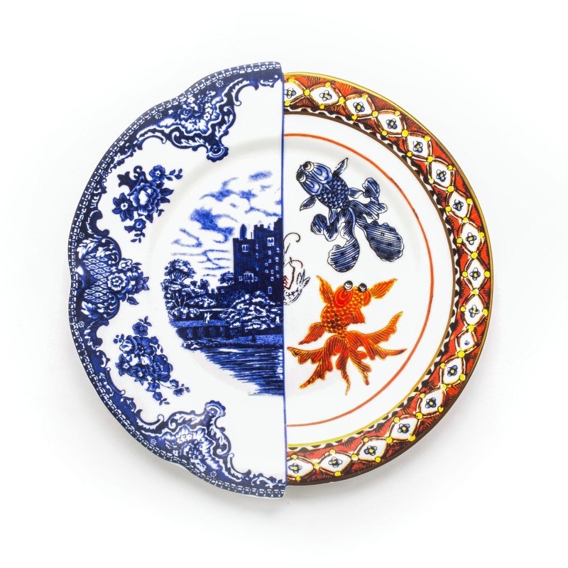 SELETTI Hybrid Porcelain Plate - Isaura