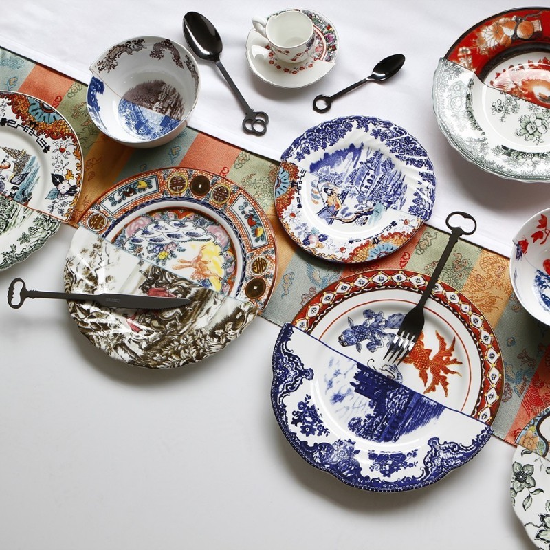 SELETTI Hybrid Porcelain Plate - Isaura
