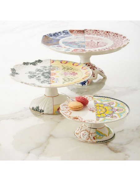 SELETTI Hybrid Porcelain Cake-stand - Raissa