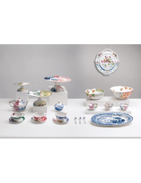 SELETTI Hybrid Porcelain Cake-stand - Raissa