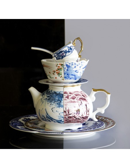 SELETTI Hybrid Théière Porcelaine - Smeraldina