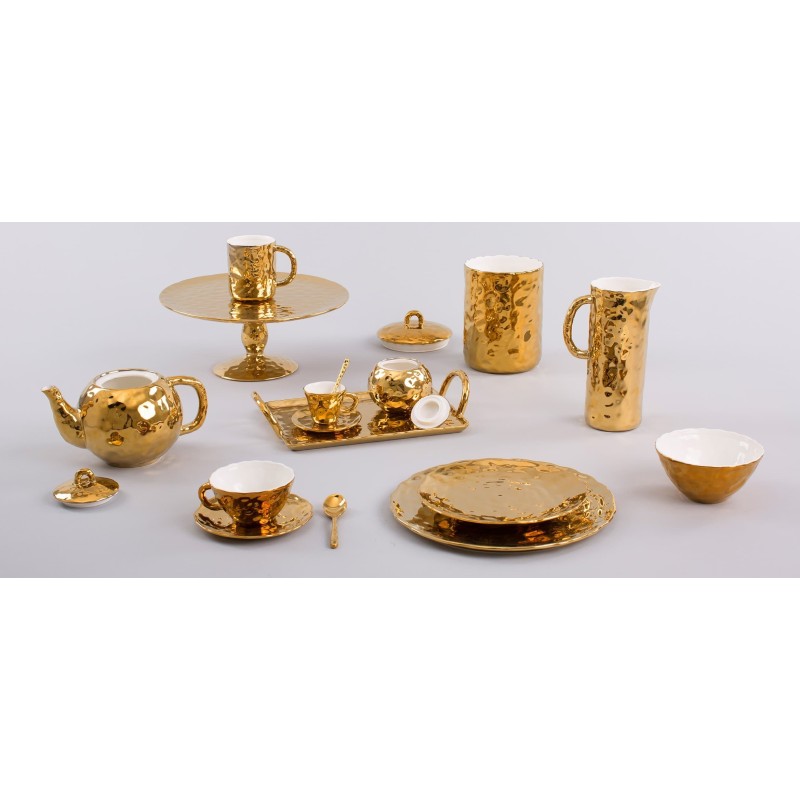 SELETTI Fingers plat de porcelaine