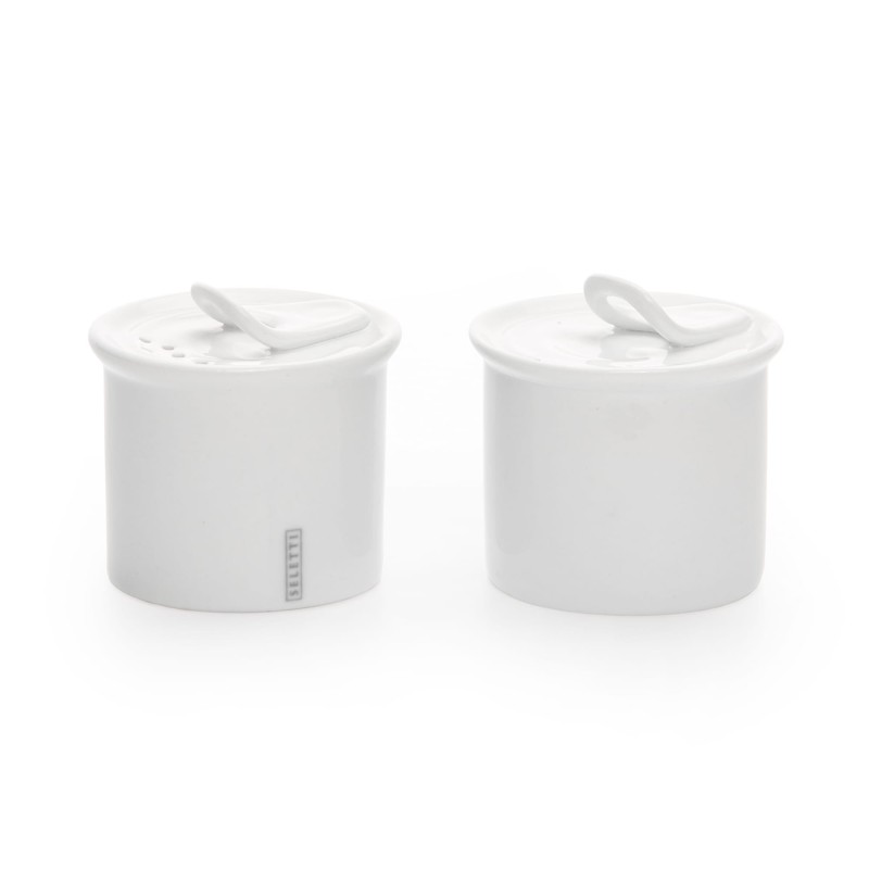 SELETTI Estetico Quotidiano set 1 salt cellar + 1 pepper cellar