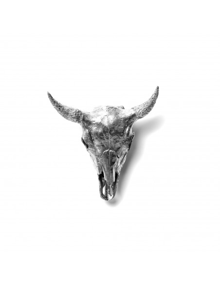 SELETTI Diesel Wunderkammer "Diesel-I'm Horny" Aliminium bison skull