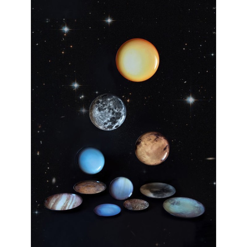 SELETTI Diesel Cosmic Diner Plate  - Uranus