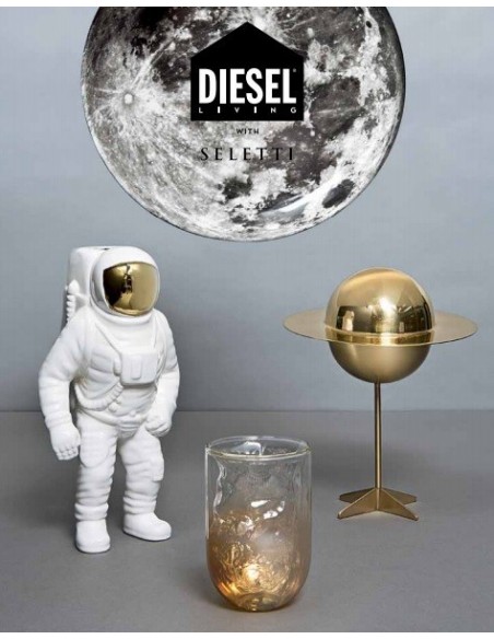 SELETTI Diesel Cosmic Diner Verre Météorite