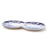 SELETTI multidish-double plate in porcelain