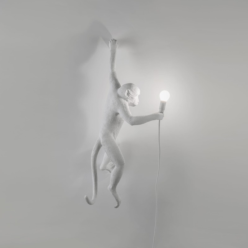 SELETTI Singe Lampe Suspendu Main Gauche - Intérieur