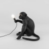 SELETTI Singe Lampe Assis - Extérieur