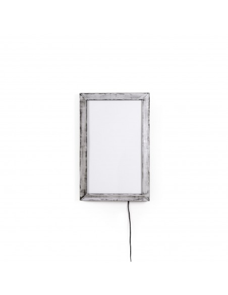 SELETTI Cadre en aluminium avec rétroéclairage LED - Frame it! - Cm.24x37