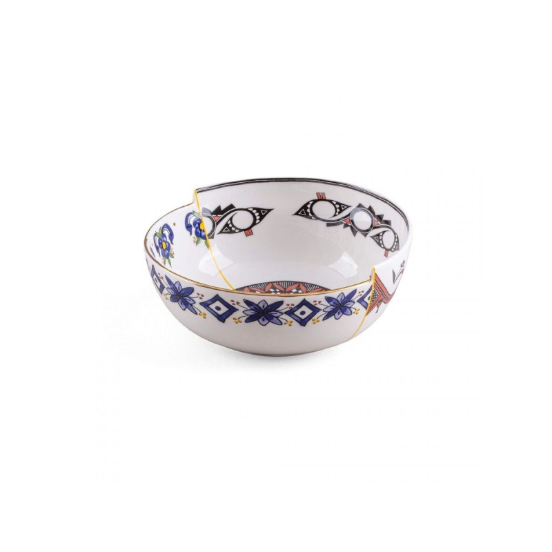SELETTI Hybrid Bol Porcelaine - Tiwanaku