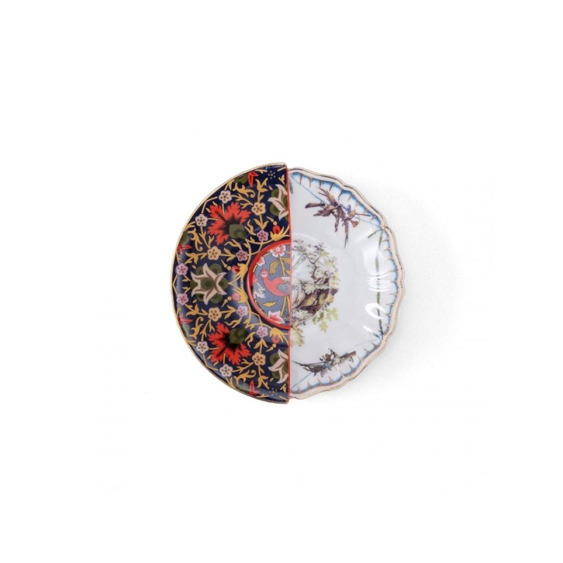 SELETTI Hybrid Tasse à thé + assiette porcelaine  - Kannauj