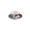 SELETTI Hybrid Tasse à thé + assiette porcelaine  - Aspero