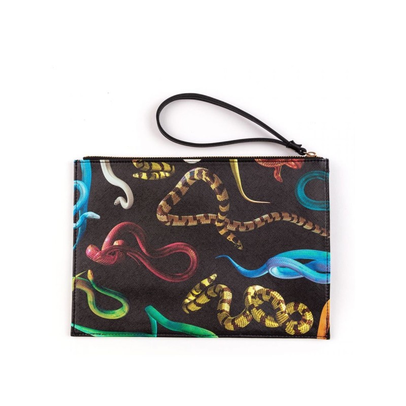 SELETTI Toiletpaper Pouch Bag - Snakes