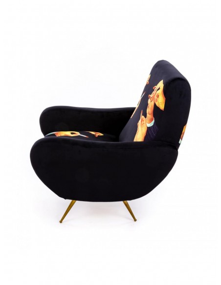 SELETTI Toiletpaper Armchair - Lipstick