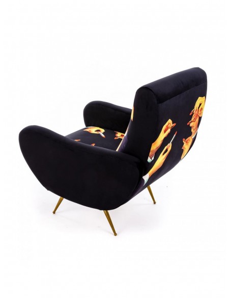 SELETTI Toiletpaper Armchair - Lipstick