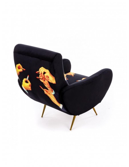 SELETTI Toiletpaper Armchair - Lipstick