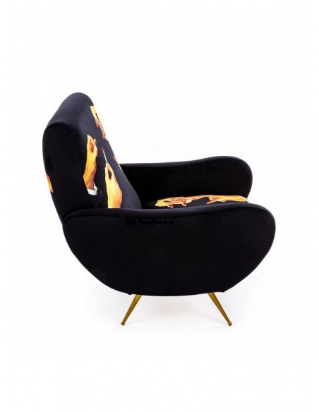 SELETTI Toiletpaper Armchair - Lipstick