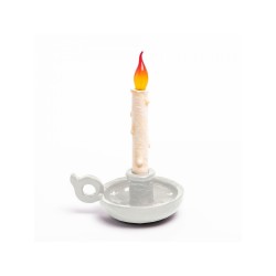 SELETTI Blow Bugia Lampe - Blanc