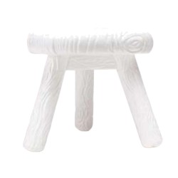 SELETTI Blow Tabouret - Blanc