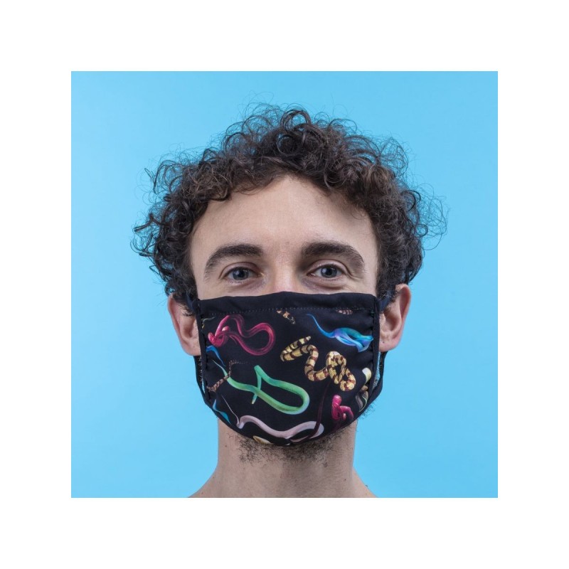 SELETTI Face Mask - Snakes (M/L)