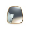 SELETTI Toiletpaper miroir avec cadre d'or - deux de pique