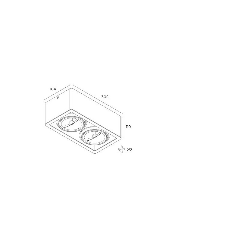 Trizo21 - R111 UP Spot Blanc - Outlet