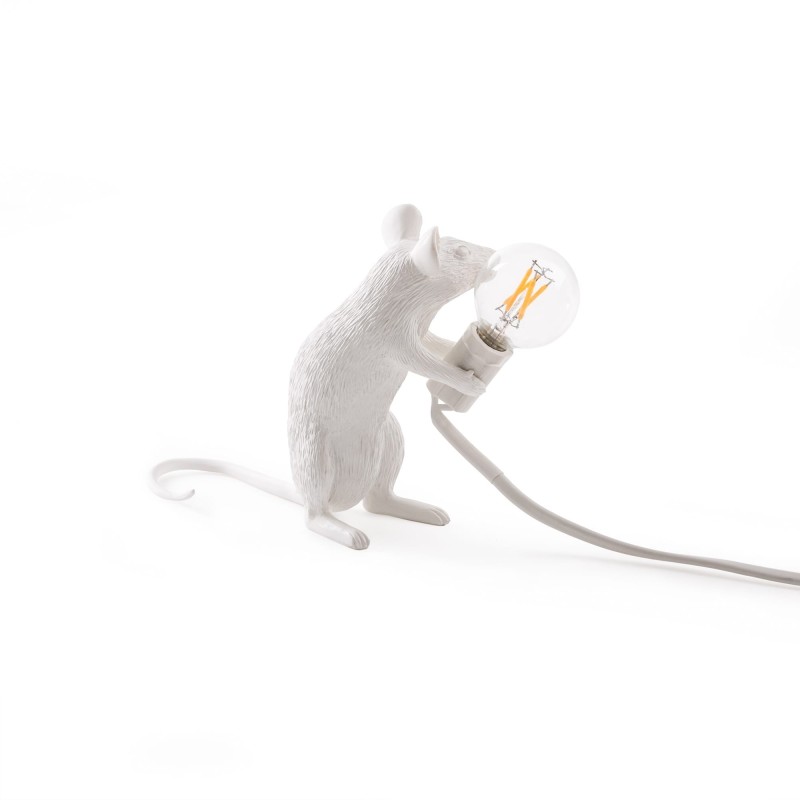 SELETTI Mouse Lamp Sitting