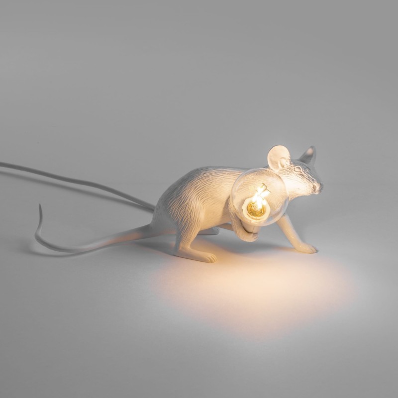 SELETTI Mouse Lamp Lie Down