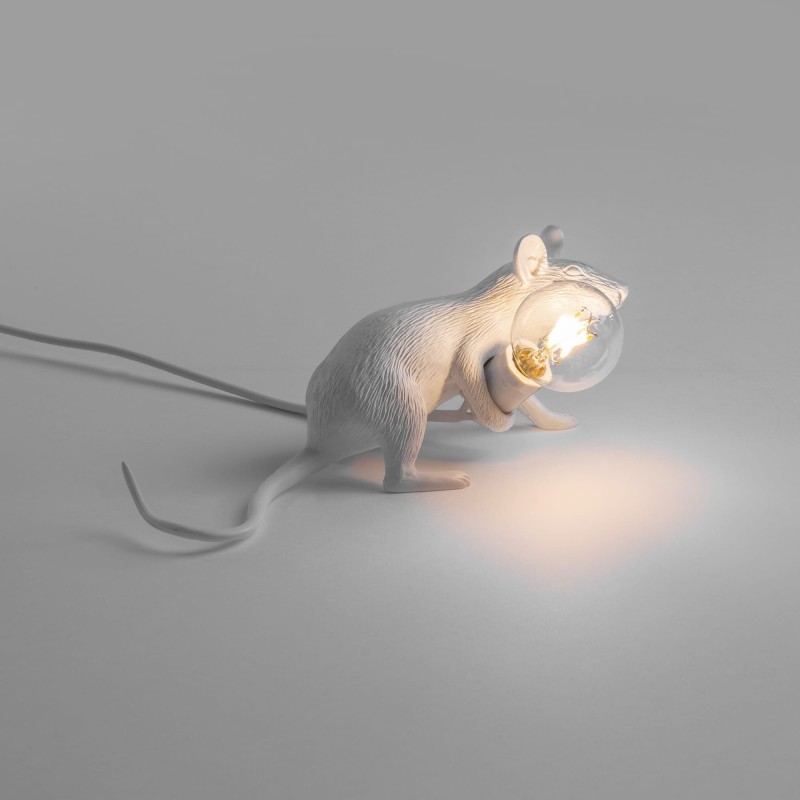 SELETTI Souris Lampe Allongée