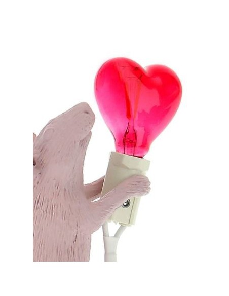 SELETTI Souris Lampe Ampoule Heartshaped E14 1W pour souris USB