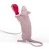 SELETTI Souris Lampe Debout Love Edition