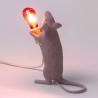 SELETTI Souris Lampe Debout Love Edition